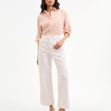 Veronica Beard - Taylor Cuffed Cropped Wide - Leg Jean