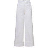 Veronica Beard - Taylor Cuffed Cropped Wide - Leg Jean