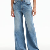 Veronica Beard - Kasey Mid Rise Wide-Leg Jean