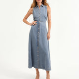 Veronica Beard - Fuller Denim Midi Dress