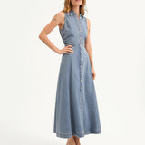 Veronica Beard - Fuller Denim Midi Dress
