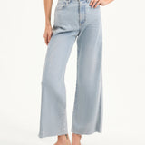 Veronica Beard - Taylor Cropped Wide - Leg Jean