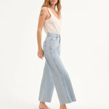 Veronica Beard - Taylor Cropped Wide - Leg Jean