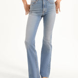 Veronica Beard - Cameron Raw Hem Bootcut Jean
