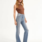Veronica Beard - Cameron Raw Hem Bootcut Jean