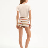 Veronica Beard - Mulberry Striped Shorts