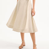 Veronica Beard - Facia A-Line Midi Skirt