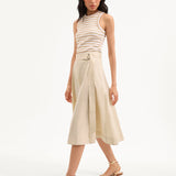 Veronica Beard - Facia A-Line Midi Skirt