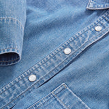 Veronica Beard - Spruce Denim Button-Down Shirt