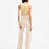 Veronica Beard - Taylor Diamond Printed Wide-Leg Jean