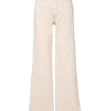 Veronica Beard - Taylor Diamond Printed Wide-Leg Jean