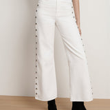 Veronica Beard - Taylor Studded Wide-Leg Jean