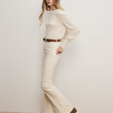Veronica Beard - Nelia Cashmere Pullover | Button Accent