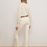 Veronica Beard - Nelia Cashmere Pullover | Button Accent