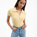 Veronica Beard - Kearney Tee With Contrast Piping