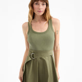 Veronica Beard - Ennis Mixed-Media Dress