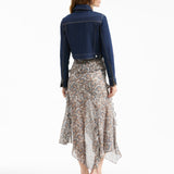 Veronica Beard - Patty Cropped Denim Jacket