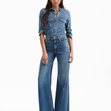 Veronica Beard - Noah Denim Button-Down Shirt