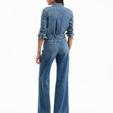 Veronica Beard - Noah Denim Button-Down Shirt