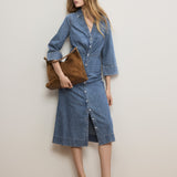 Veronica Beard - Haydon Denim Midi Shirtdress