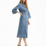 Veronica Beard - Haydon Denim Midi Dress