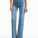 Veronica Beard - Crosbie Slim Wide-Leg Jean