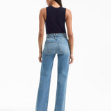 Veronica Beard - Crosbie Slim Wide-Leg Jean
