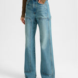 Veronica Beard - Taylor Wide-Leg Chaps Jean