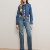 Veronica Beard - Gabby Denim Button-Down Shirt