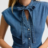 Veronica Beard - Honora Denim Midi Shirtdress