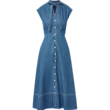 Veronica Beard - Honora Denim Midi Shirtdress