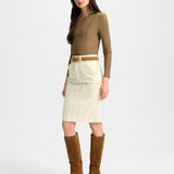 Veronica Beard - Rian Denim Midi Skirt