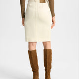 Veronica Beard - Rian Denim Midi Skirt