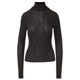 Veronica Beard - Wyeth Ribbed Turtleneck Top