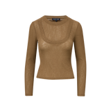 Veronica Beard - Neita Ribbed Crewneck Top