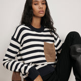 Veronica Beard - Emile Striped Pullover