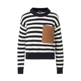 Veronica Beard - Emile Striped Pullover