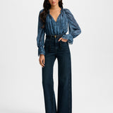 Veronica Beard - Taylor Wide-Leg Jean