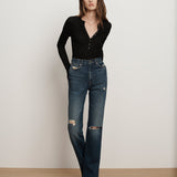 Veronica Beard - Dylan Straight-Leg Jean