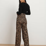 Veronica Beard - Taylor Leopard Wide-Leg Jean