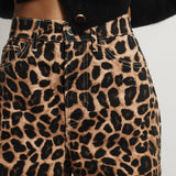 Veronica Beard - Taylor Leopard Wide-Leg Jean