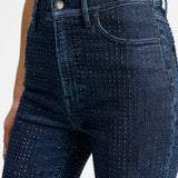 Veronica Beard - Beverly Rhinestone Skinny-Flare Jean