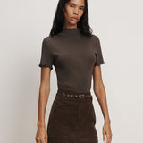 Veronica Beard - Harden Purl-Trim T-Shirt