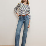 Veronica Beard - Delano Puff-Sleeve T-Shirt