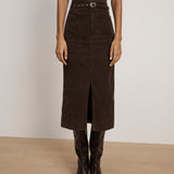 Veronica Beard - Pavana Corduroy Midi Skirt