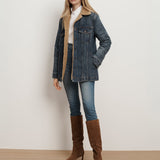 Veronica Beard - Donna Sherpa Denim Jacket