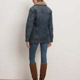 Veronica Beard - Donna Sherpa Denim Jacket