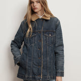 Veronica Beard - Donna Sherpa Denim Jacket