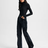 Veronica Beard - Crosbie Embroidered Slim Wide-Leg Jean