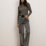 Veronica Beard - Nate Mock-Neck Top